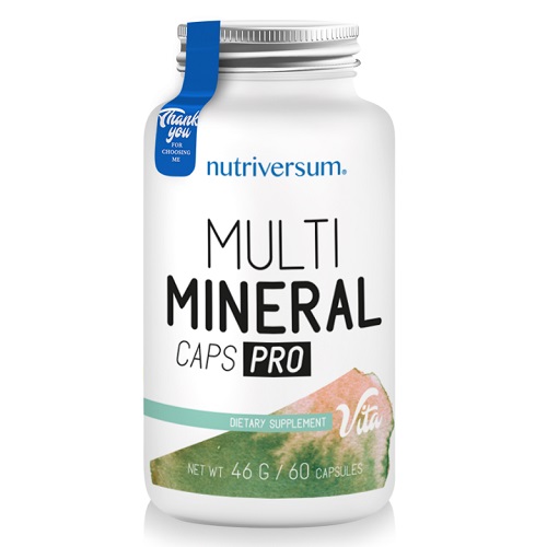 Nutriversum Multimineral Caps Pro, 60 Capsules